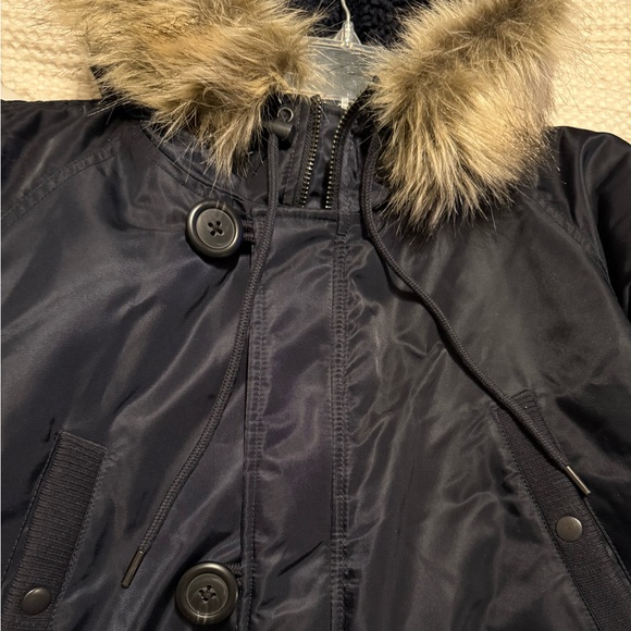 J.Crew Long Military Winter Parka Puffer XL - Picture 11 of 13